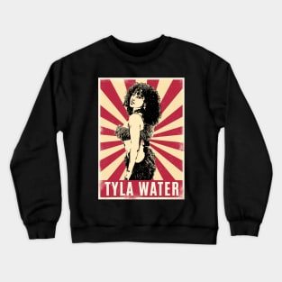 Retro Vintage Tyla Water Crewneck Sweatshirt